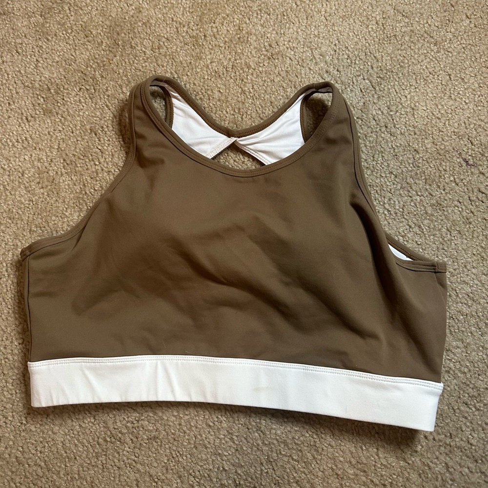 Mocha NVGTN sports bra/ Top size XL